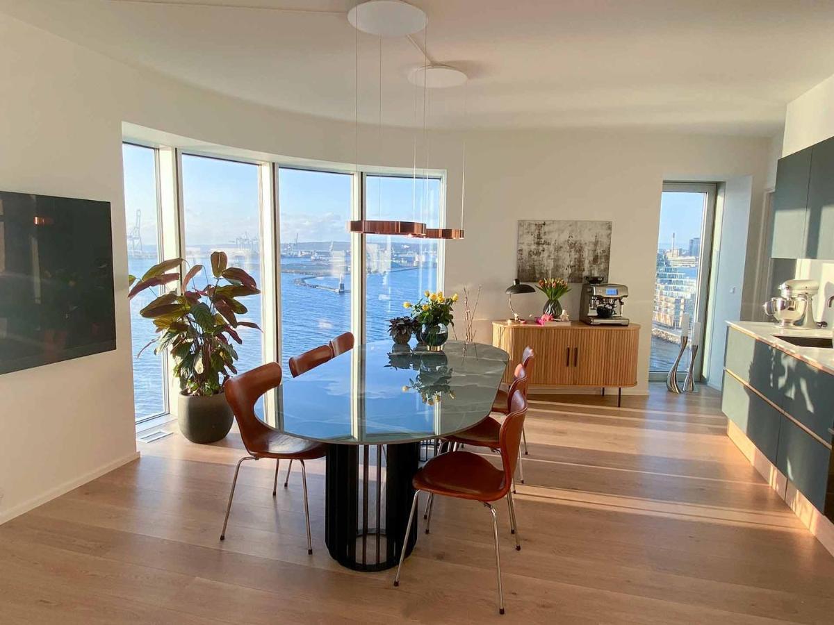 Amazing Sea View Apartment 오르후스 외부 사진