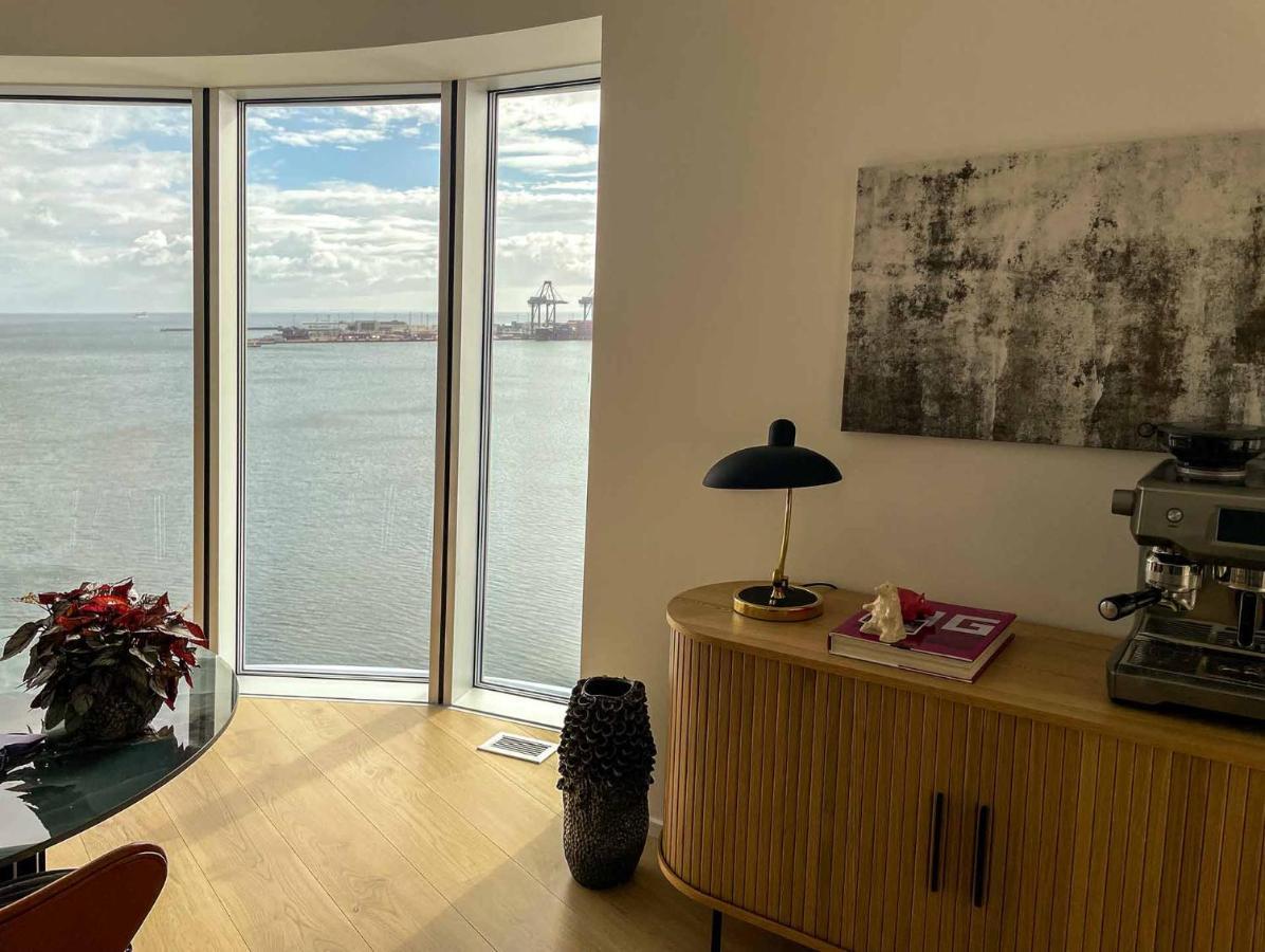 Amazing Sea View Apartment 오르후스 외부 사진